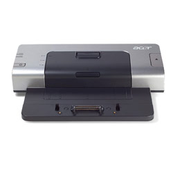 ACER Acer ezDock II Docking Station - Parallel, Serial, DVI-D, VGA, S-Video Out, Network, Modem, Headphone, SPDIF, Microphone, Keyboard, Mouse, USB, FireWire, FireWi