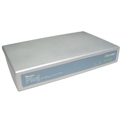 ACTIONTEC Actiontec MegaPlug 85Mb Powerline HomePlug 4-port Ethernet Adapter - HLE08509-01