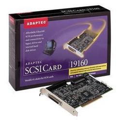 ADAPTEC Adaptec 19160 SCSI Controller Card - - 160MBps - 1 x 50-pin Ultra SCSI - SCSI External, 1 x 68-pin - SCSI Internal, 1 x 50-pin Ultra SCSI - SCSI Intern