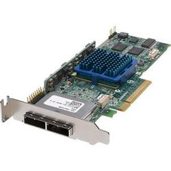 ADAPTEC - RAID Adaptec 3085 8 Port SAS RAID Controller - 256MB DDR2 - PCI Express x8 - Up to 300MBps per Port - 2 x SFF-8088 SAS 300 - Serial Attached SCSI External