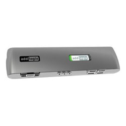 AddLogix Addlogix USB 2.0 Port Replicator - 1 x VGA, 5 x USB, 2 x USB, 1 x Network, 3 x Audio Line In