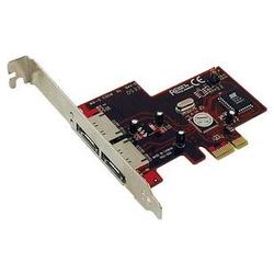 ADDONICS Addonics 2 Port eSATA II RAID Controller - PCI Express x1 - Up to 300MBps per Port - 2 x 7-pin Serial ATA/300 - External SATA