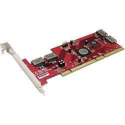 ADDONICS Addonics ADS3GX4R5 4 Port Serial ATA II RAID Controller - - Up to 300MBps per Port - 4 x 7-pin Serial ATA/300 - Serial ATA Internal