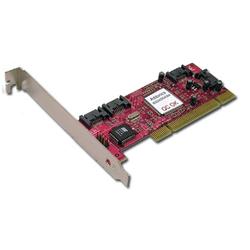 ADDONICS Addonics ADST114 4 Port Serial ATA RAID Controller - - Up to 150MBps - 4 x 7-pin SATA Serial ATA/150 - Serial ATA Internal