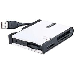 ADDONICS Addonics Mini DigiDrive II FlashCard Reader 12-in-1 - CompactFlash Type I, CompactFlash Type II, Microdrive, SmartMedia Card (SM), xD-Picture Card, MultiMediaCa