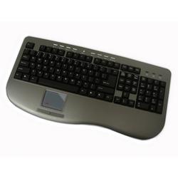 ADESSO Adesso AKB-430PG Win-Touch Pro Desktop Keyboard with Glidepoint Touchpad - PS/2 - 107 Keys - Graphite