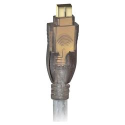 Accell Adesso Gold Series A003C-006H FireWire Cable - 1 x FireWire - 1 x FireWire - 6ft - Transparent