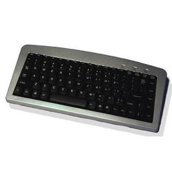 ADESSO Adesso USB Mini Keyboard - USB, PS/2 - 88 Keys - Silver, Black