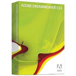 ADOBE SYSTEMS Adobe Dreamweaver CS3 - Complete Product - Standard - 1 User - Mac, Intel-based Mac