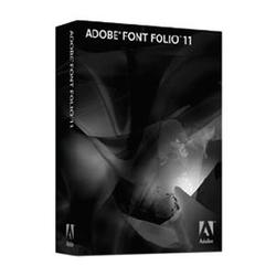 ADOBE Adobe Font Folio v.11.0 - Complete Product - Standard - 5 User - Retail - PC, Mac, Intel-based Mac