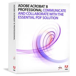 ADOBE SYSTEMS Adobe Upgrade to Acrobat Pro 8 from Acrobat Standard 8 for Mac