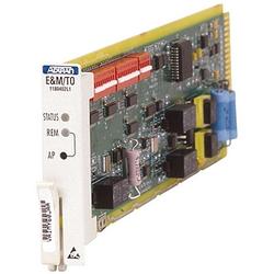 ADTRAN TOTAL ACCESS 1500 PRODUCT Adtran Total Access E&M/TO Expansion Module - 1 x E&M - Expansion Module