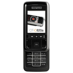 ALCATEL Alcatel-Lucent C-Series OT-C820A Cellular Phone (Unlocked) - Tri Band - GSM 800, GSM 1800, GSM 1900 - Bluetooth - GPRS - Polyphonic - 256K Colors - Slide