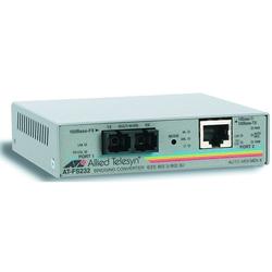 ALLIED TELESYN INC. Allied Telesis AT-FS232 Media Converter - 1 x RJ-45 , 1 x SC - 10/100Base-TX, 100Base-FX