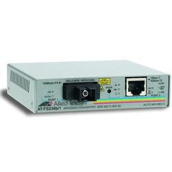 ALLIED TELESYN INC. Allied Telesis AT-FS238 Fast Ethernet Media Converter - 1 x RJ-45 , 1 x SC - 10/100Base-TX, 100Base-FX