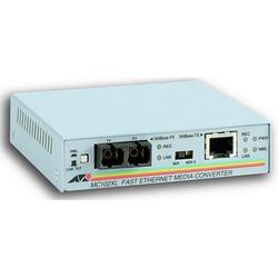 ALLIED TELESYN INC. Allied Telesis AT-MC100 Media Converter - 1 x RJ-45 , 1 x SC - 100Base-TX, 100Base-FX