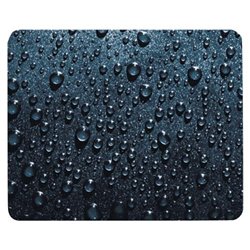 Allsop Raindrop Mouse Pad - 0.25 x 9.5 x 9.75 - Blue