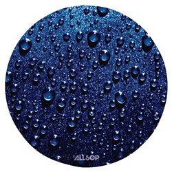 Allsop Raindrop Slimline Mouse Pad - Blue