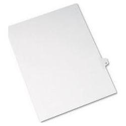 Avery-Dennison Allstate® Style Legal Side Tab Dividers, Tab Title 18, 11 x 8-1/2, 25/Pack (AVE82216)