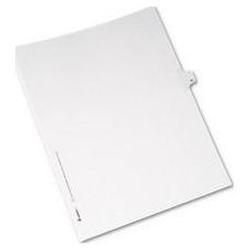 Avery-Dennison Allstate® Style Legal Side Tab Dividers, Tab Title 40, 11 x 8-1/2, 25/Pack (AVE82238)