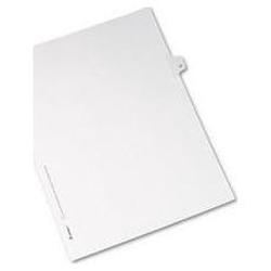 Avery-Dennison Allstate® Style Legal Side Tab Dividers, Tab Title 43, 11 x 8-1/2, 25/Pack (AVE82241)