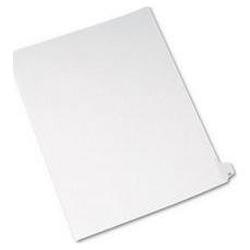 Avery-Dennison Allstate® Style Legal Side Tab Dividers, Tab Title 50, 11 x 8-1/2, 25/Pack (AVE82248)