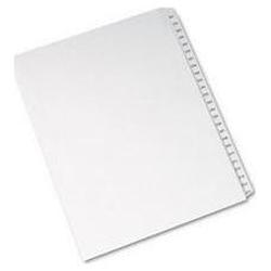 Avery-Dennison Allstate® Style Legal Side Tab Dividers, Tab Titles 251-275, 11 x 8-1/2, 25/Set (AVE82193)