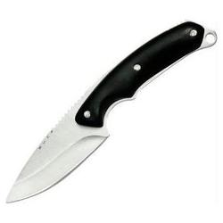 Buck Alpha Hunter, 420 Drop Point, Black Handle