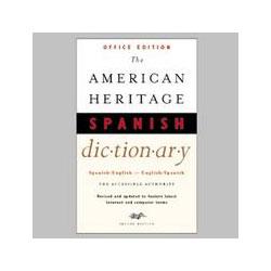 Houghton Mifflin Company American Heritage® Paperback Office Edition Spanish Dictionary (HOU0618048731)