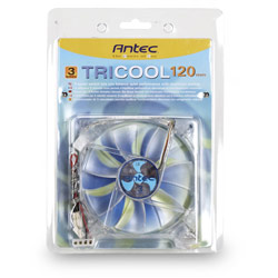ANTEC Antec 120mm Fan w/ 3 Speed Switch 4-pin w/ 3-pin Monitoring