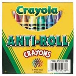 Binney And Smith Inc. Anti Roll Crayons (52-038B)
