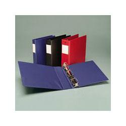 Samsill Corporation Antimicrobial Locking D-Ring Binder for 11 x 8-1/2 Sheets, 2 Cap., Dark Blue (SAM16362)