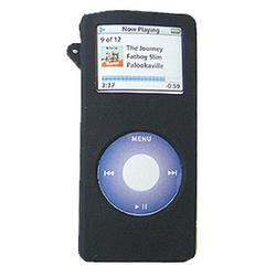 Wireless Emporium, Inc. Apple iPod Nano (1st Gen) Black Silicone Protective Case