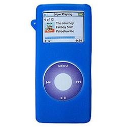 Wireless Emporium, Inc. Apple iPod Nano (1st Gen) Blue Silicone Protective Case