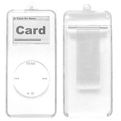 Wireless Emporium, Inc. Apple iPod Nano (1st Gen) Trans. Clear Protector Case w/Neck Strap