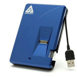 APRICORN MASS STORAGE Apricorn Aegis Bio 128-bit AES Encrypted Hard Drive - 250GB - 5400rpm - USB 2.0 - USB - External