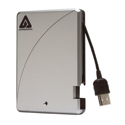 APRICORN MASS STORAGE Apricorn Aegis Hard Drive - 160GB - 5400rpm - IEEE 1394a - FireWire - External (A25-FW-160-B)