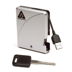 APRICORN MASS STORAGE Apricorn Aegis Mini 1.8 80GB USB 2.0 4200RPM Ultra Portable Hard Drive