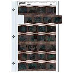 Print File Archival Storage Page for Negatives, 35mm, 7-Strips of 4-Frames (Binder Only) - 25 Pack