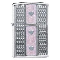 Zippo Armor High Polish Chrome, Heartfelt Trinity