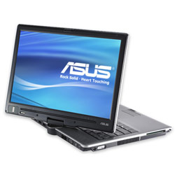 Asus R1E-B1 Laptop Computer Tablet PC- Intel - Core 2 Duo - T7700 - 2.4 GHz - DDR2 SDRAM - 2 GB - 160 GB - DVD Super Multi Driver - Intel 965GM - 13.3 Inch - TF