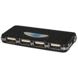 Athenatech 4 Port USB 2.0 Hub - 4 x 4-pin USB 2.0 - USB Downstream, 1 x 4-pin USB 2.0 - USB Upstream - External (CA-UHUB29)