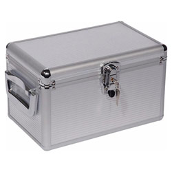 Atlantic Executive Hard Case - Clam Shell - Silver