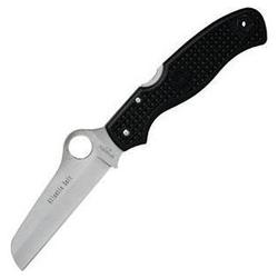 Spyderco Atlantic Salt, Black Frn Handle, Plain