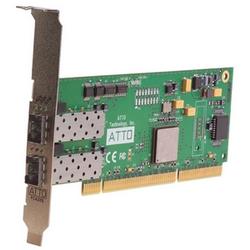 ATTO TECHNOLOGY Atto Celerity CTFC-42XS-0R0 Fibre Channel Host Adapter - 2 x LC - PCI-X - 4Gbps