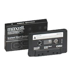 Maxell Corp. Of America Audio Cassette, Instant Start, 30 Minute (MAXIS30)