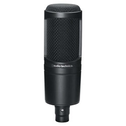 Audio-Technica Pro Audio-Technica AT2020 Cardioid Condenser Microphone - Detachable - 20Hz to 20kHz - Cable