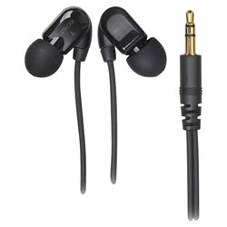 Audio Technica Audio-Technica QuietPoint ATH-CK9 Earphone - - Black