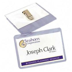 Avery-Dennison Avery Dennison Insertable Name Badges Kit - 2.25 x 3.5 - White