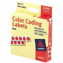 Avery-Dennison Avery Dennison Round Permanent Labels (TD5730)